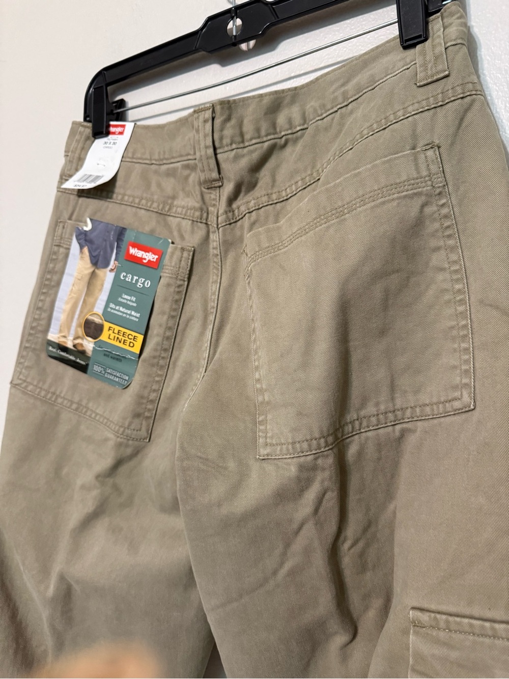 Wrangler Cargo Pants - Khaki Tan